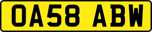 OA58ABW