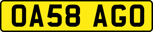 OA58AGO