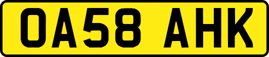 OA58AHK
