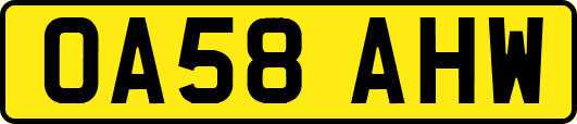 OA58AHW