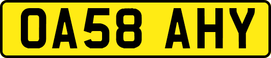 OA58AHY