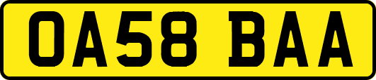 OA58BAA