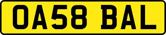 OA58BAL