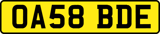 OA58BDE