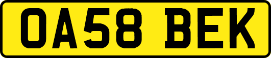 OA58BEK