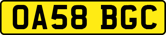 OA58BGC