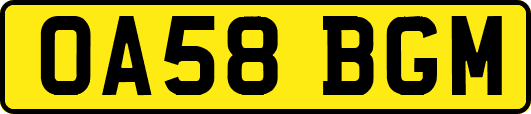 OA58BGM