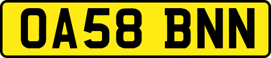 OA58BNN