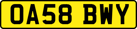 OA58BWY