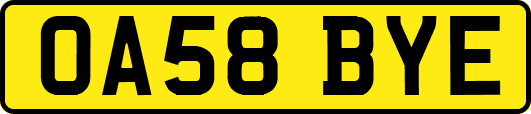 OA58BYE