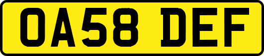 OA58DEF