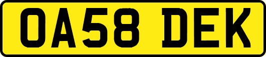 OA58DEK