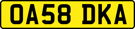 OA58DKA
