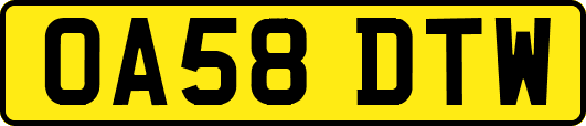 OA58DTW