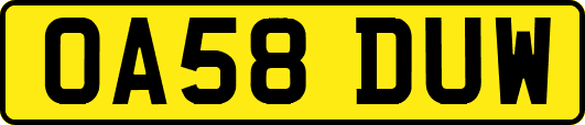 OA58DUW
