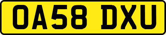 OA58DXU