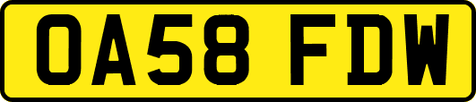 OA58FDW