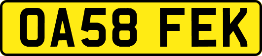 OA58FEK