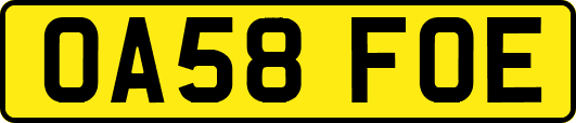 OA58FOE