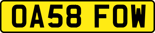 OA58FOW