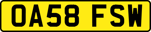 OA58FSW