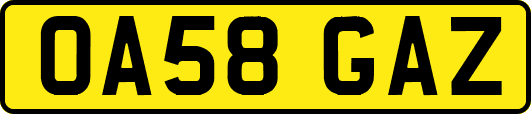 OA58GAZ