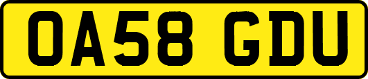 OA58GDU