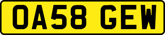 OA58GEW
