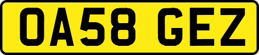 OA58GEZ