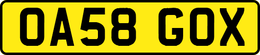 OA58GOX