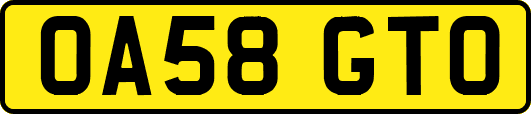 OA58GTO
