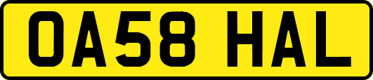 OA58HAL