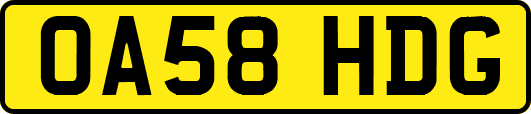 OA58HDG
