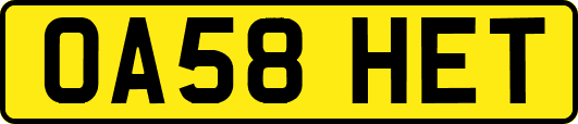 OA58HET