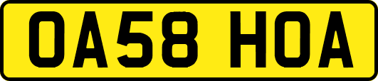 OA58HOA