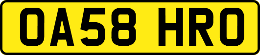 OA58HRO