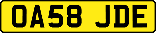 OA58JDE