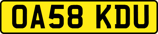 OA58KDU