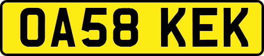 OA58KEK