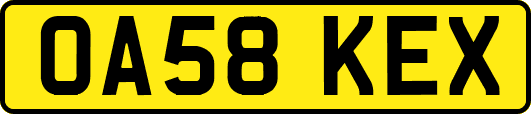 OA58KEX