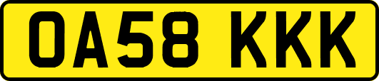OA58KKK