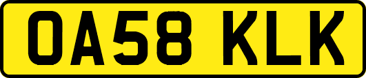 OA58KLK