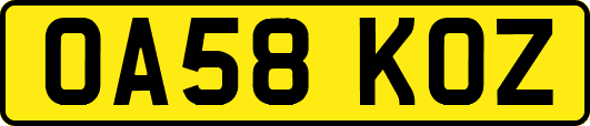 OA58KOZ