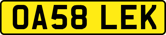 OA58LEK