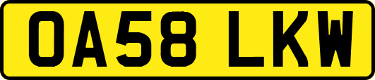 OA58LKW