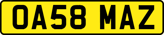 OA58MAZ