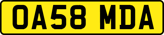 OA58MDA
