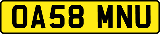 OA58MNU