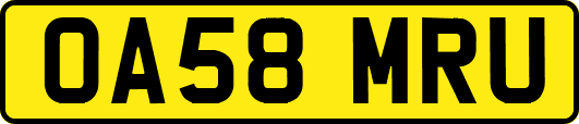 OA58MRU