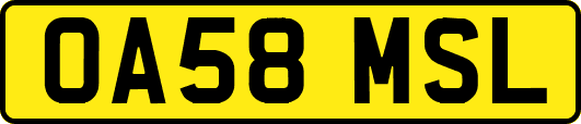 OA58MSL